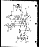 Page 1 Diagram and Parts List for ML-10 P7680401M Amana Microwave