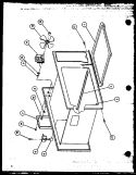 Part Location Diagram of R0801503 Whirlpool NLANCLAMP RING, FAN