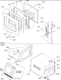 Part Location Diagram of R0156054 Whirlpool Door
