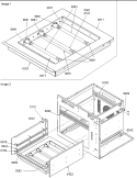 LOWER LAMP ASSEMBLY Diagram and Parts List for HSL3450 P1305206M Amana Microwave