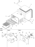 Cavity Diagram and Parts List for ARTC7114WW P1143673NWW Amana Range