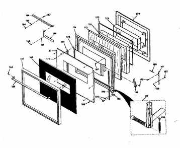 Part Location Diagram of 17876 Maytag Hinge