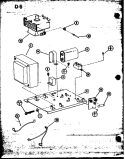 Part Location Diagram of D7384637 Whirlpool Jumper wire k