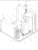 Compressor Assy Diagram and Parts List for RC10091A1E PRC10091A1E Amana Air Conditioner
