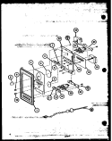 Part Location Diagram of D7671601 Whirlpool Circuit Board & Timer