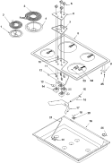 Part Location Diagram of Y0316322 Whirlpool PIN, HINGE (RIGHT SID