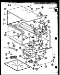 Page 2 Diagram and Parts List for RR-820 P7660401M Amana Microwave