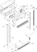 Part Location Diagram of NA Maytag BASE PAN Assembly
