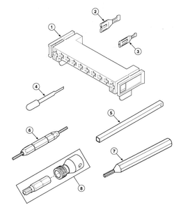 Tools Diagram and Parts List for SDG409WF  Speed Queen Dryer
