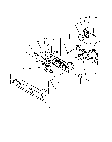 Ice And Water Cavity Diagram and Parts List for 2599CIWEA-P1170601WL  Amana Refrigerator