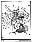 Part Location Diagram of C8913528 Whirlpool NLATRIM, FRONT SHELF