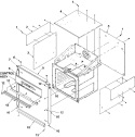 Part Location Diagram of 0052855 Whirlpool *NLA*SIDE UPPER CABINET
