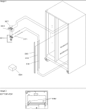 Water Filter Assy & Water Valves Diagram and Parts List for SPD26VL P1315210W L Amana Refrigerator