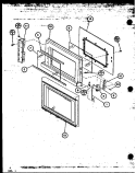 Page 1 Diagram and Parts List for RS60 P7669515M Amana Microwave