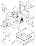 Cavity Diagram and Parts List for FS8EVP P1185602M Menumaster Microwave
