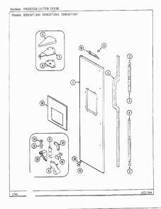 Part Location Diagram of 70318-6 Whirlpool Escutcheon (alm)