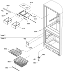 Part Location Diagram of WP67001928 Whirlpool Crisper Pan