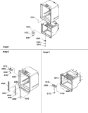 Light Switches & Drain Funnel Diagram and Parts List for BG18VL P1320704W L Amana Refrigerator