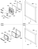 Part Location Diagram of 12228701 Whirlpool Refrigerator Door Liner