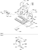 Machine Compartment Diagram and Parts List for SRDE522VW P1320304W W Amana Refrigerator