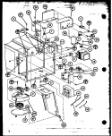 Page 3 Diagram and Parts List for RS40 P7733206M Amana Microwave