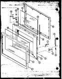 Page 1 Diagram and Parts List for ML441T P7680407M Amana Microwave