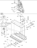 Machine Compartment Diagram and Parts List for BX518VE P1324301W E Amana Refrigerator