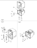 Light Switches & Drain Funnel Diagram and Parts List for BX518VE P1324301W E Amana Refrigerator