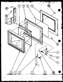 Page 1 Diagram and Parts List for RS60 P7766507M Amana Microwave
