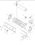 Part Location Diagram of 503901 Whirlpool PANEL,SUPPORT CONTROL (MECH)