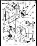 Page 3 Diagram and Parts List for RS60 P7766507M Amana Microwave