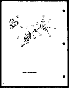 Section 7 Diagram and Parts List for LWD773 P7804717W W Amana Washer