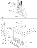 Machine Compartment Diagram and Parts List for TW518VW P1322501W W Amana Refrigerator