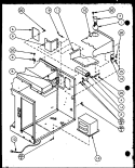 Page 4 Diagram and Parts List for CRS457P P7769505M Crosley Microwave
