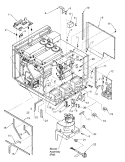 CHASSIS ASSEMBLY PARTS 2 Diagram and Parts List for KFC1 P1198622M Amana Microwave