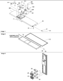 FREEZER DOOR Diagram and Parts List for ARS2367AB PARS2367AB0 Amana Refrigerator