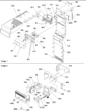 ICE MAKER / CONTROL ASSY Diagram and Parts List for ARS2367AB PARS2367AB0 Amana Refrigerator