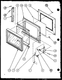 Page 1 Diagram and Parts List for R320T P7766520M Amana Microwave