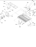 Machine Compartment Diagram and Parts List for ARS2667AC PARS2667AC0 Amana Refrigerator