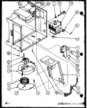 Page 3 Diagram and Parts List for R320T P7766520M Amana Microwave