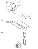 Part Location Diagram of 10602503 Whirlpool TRIM-SS FRZ BOT