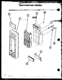 Part Location Diagram of R0855533 Whirlpool Open Lever