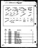 Page 5 Diagram and Parts List for RMC1TK  Amana Microwave