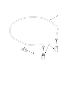 Heater Parts Diagram and Parts List for JDB1275AWF0  Jenn-Air Dishwasher