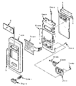 Part Location Diagram of 355T557S02 Frigidaire DISCONTINUED
