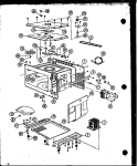 Part Location Diagram of R0853019 Whirlpool Base Assembly