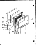 Page 1 Diagram and Parts List for C64TMA P7814406M Amana Microwave