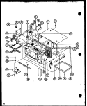 Page 4 Diagram and Parts List for C64TMA P7814406M Amana Microwave
