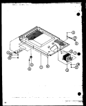 Page 5 Diagram and Parts List for C64TMA P7814406M Amana Microwave
