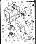 Page 3 Diagram and Parts List for R311T P1104403M Amana Microwave